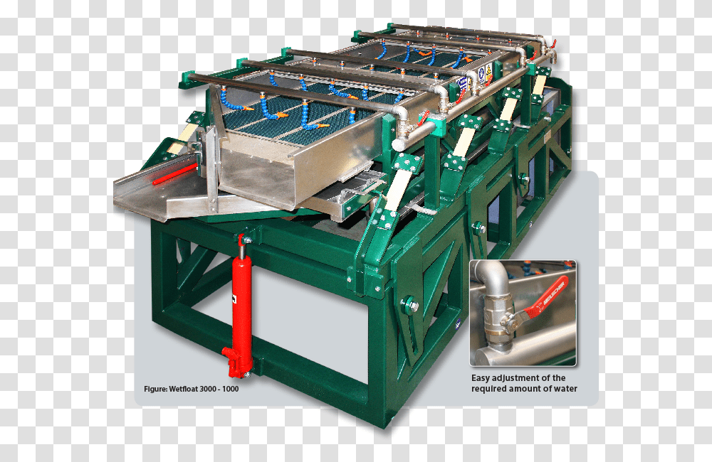 Green Particles Machine, Toy, Factory, Building, Manufacturing Transparent Png