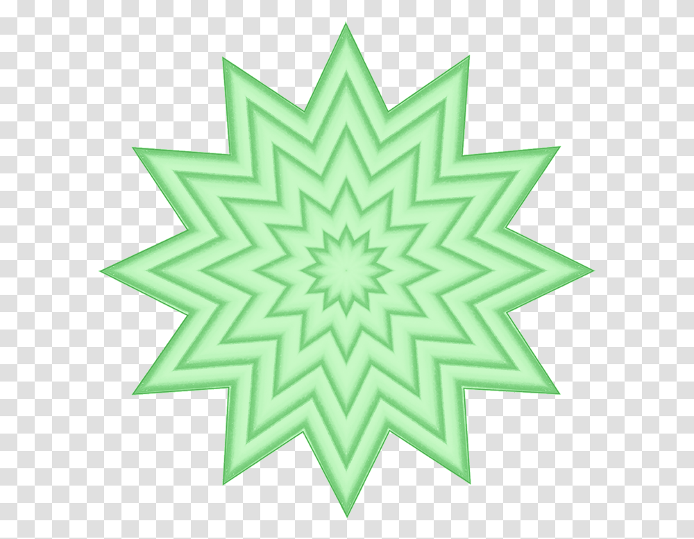 Green Pattern Clipart Of Stars Nepal Flag High Resolution, Cross, Star Symbol, Paper Transparent Png