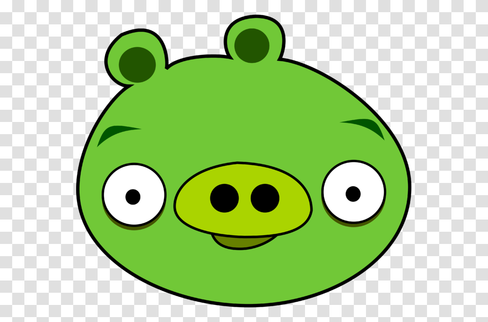 Green Pig Angry Birds Character Angry Bird Pig, Giant Panda, Bear, Wildlife, Mammal Transparent Png