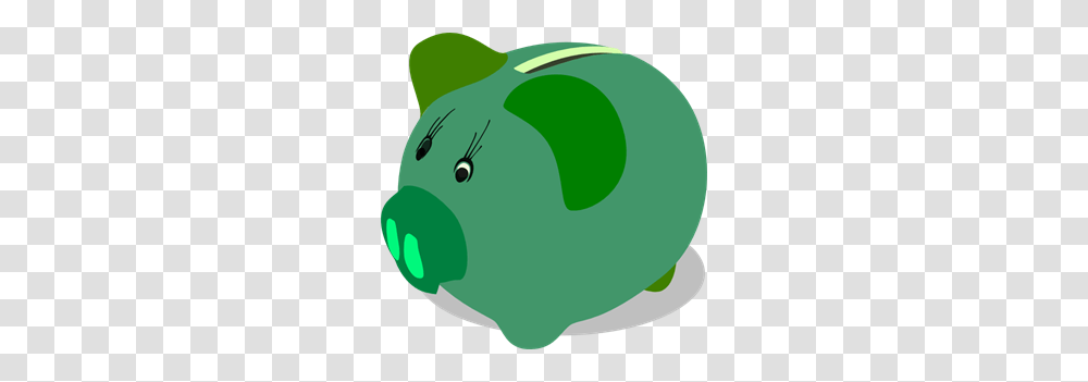 Green Piggy Bank Clip Arts For Web, Animal, Recycling Symbol, Sea Life Transparent Png