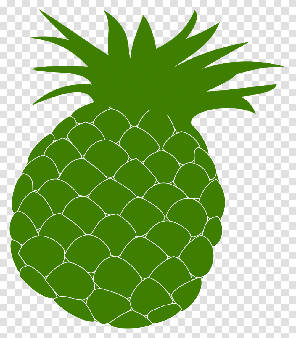 Green Pineapple Clipart, Plant, Fruit, Food, Tennis Ball Transparent Png