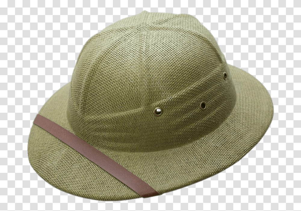 Green Pith Helmet Stickpng Baseball Cap, Clothing, Apparel, Hat, Sun Hat Transparent Png