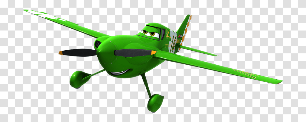 Green Plane From The Movie Disney Planes, Aircraft, Vehicle, Transportation, Airplane Transparent Png