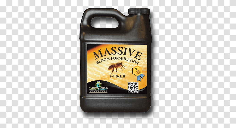 Green Planet Nutrients Massive Bloom Stimulator, Honey Bee, Insect, Invertebrate, Animal Transparent Png