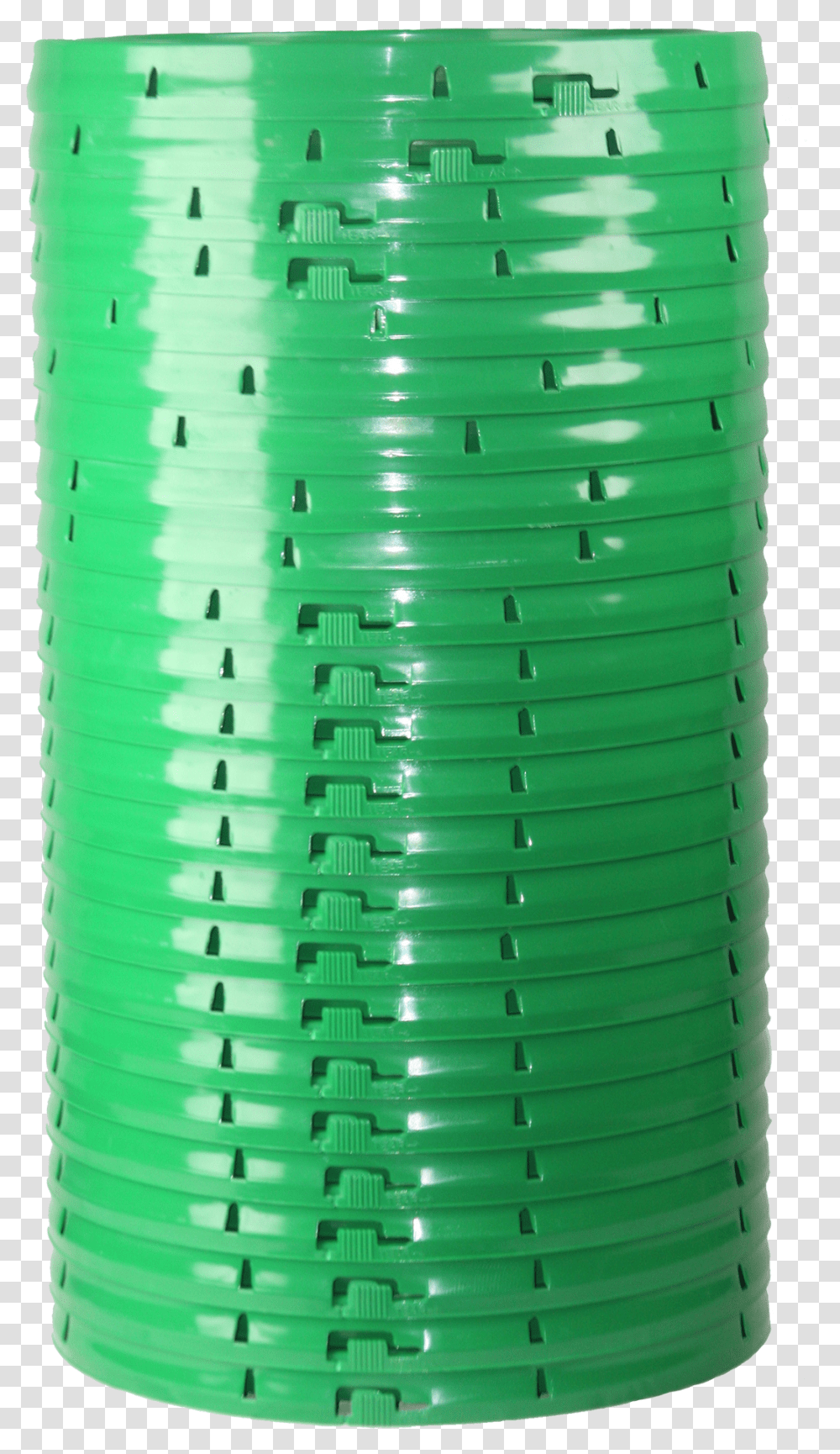 Green Plastic Lid With Gasket And Tear Tab Fits Plastic, Bottle, Rug, Basket, Water Bottle Transparent Png