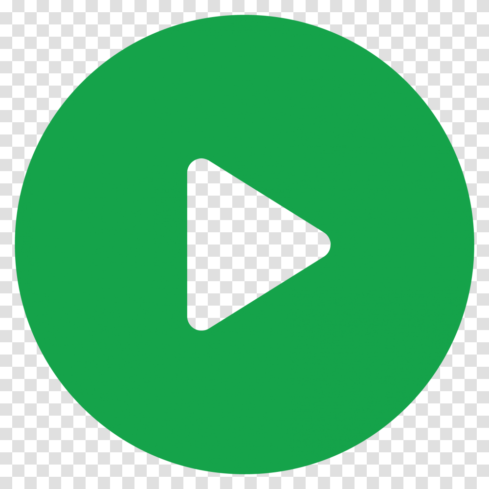 Green Play Button, Triangle, Baseball Cap, Hat Transparent Png