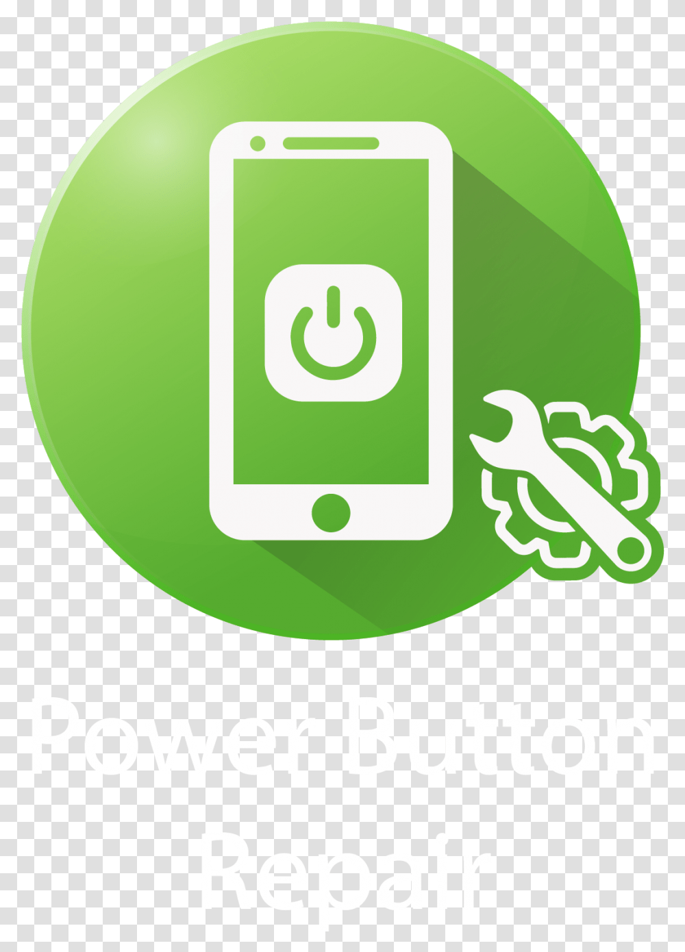 Green Power Button Iphone 6 Power Button Circle Chatham Cougars, Hand, Logo, Symbol, Text Transparent Png