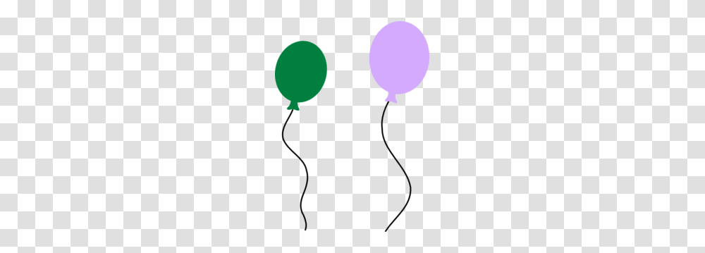 Green Purple Balloon Pair Clip Art, Rattle Transparent Png