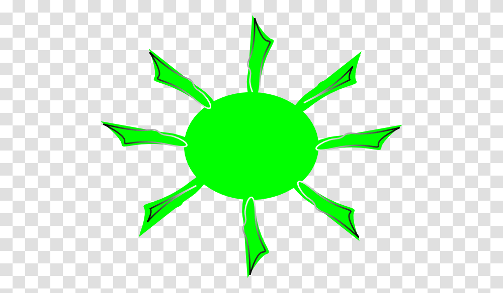 Green Radiating Sun Clip Art, Outdoors, Nature, Logo Transparent Png