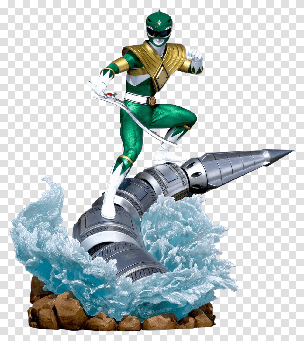 Green Ranger Figure Buy, Person, Human, Helmet Transparent Png