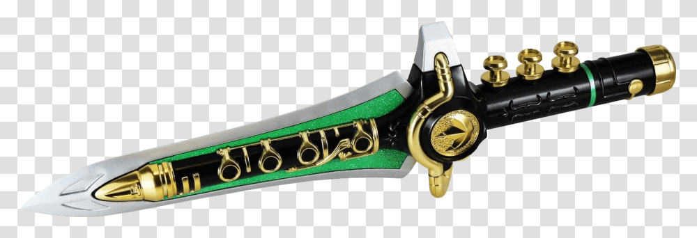 Green Ranger Legacy Dragon Dagger Prop Replica Green Ranger Dragon Dagger, Weapon, Weaponry, Blade, Sword Transparent Png