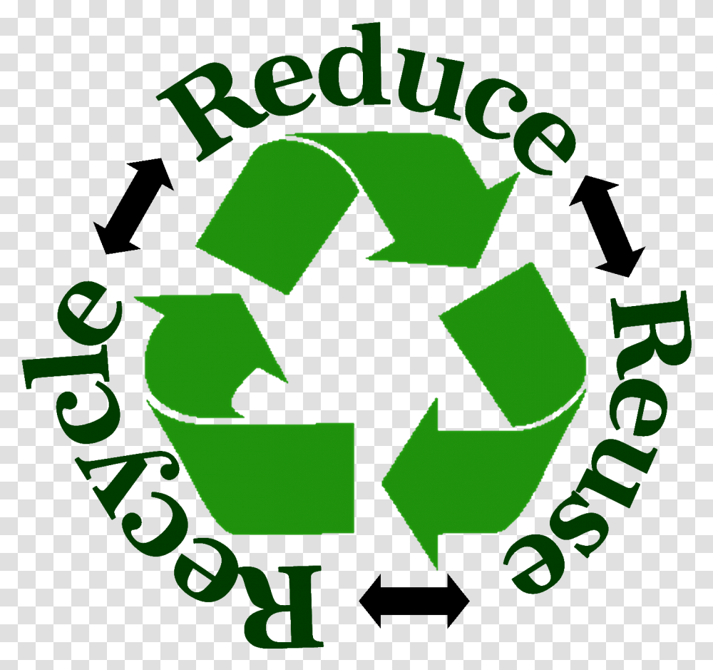 Green Recycle Logo Logo Reduce Reuse Recycle, Recycling Symbol, Poster, Advertisement Transparent Png