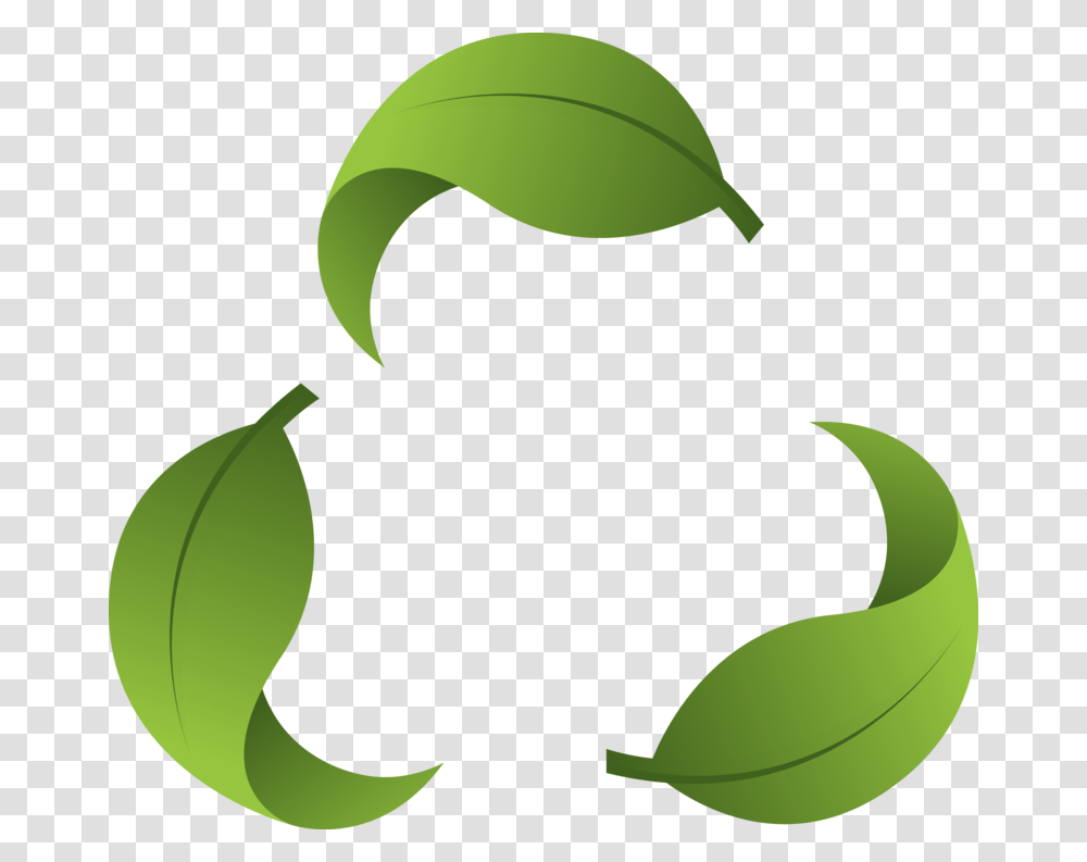 Green Recycle, Recycling Symbol, Leaf, Plant Transparent Png