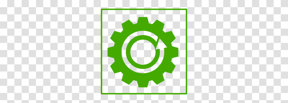 Green Recycling Symbol Clip Art, Machine, Gear, Poster, Advertisement Transparent Png