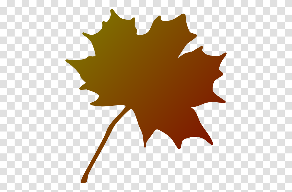 Green Red Gradient Maple Leaf Large Size, Plant, Tree Transparent Png