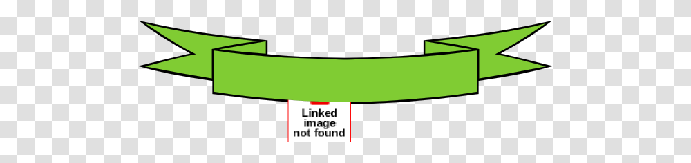 Green Ribbon Banner Clip Art, Canoe, Label, Plant Transparent Png