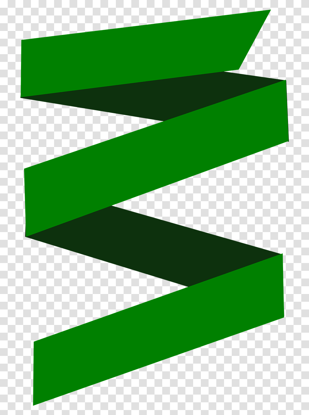 Green Ribbon Banner Green Ribbon, Label, Text, Logo, Symbol Transparent Png