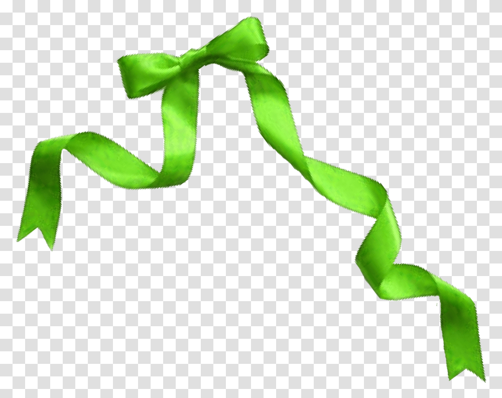Green Ribbon Bow Background Green Ribbon, Recycling Symbol, Tie, Accessories, Accessory Transparent Png