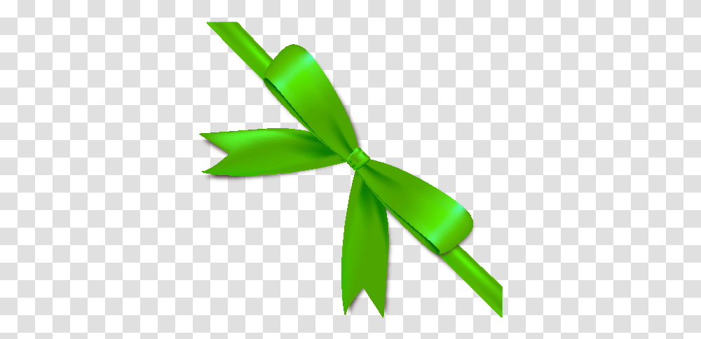 Green Ribbon Download Image Green Bow And Ribbon, Plant, Tie, Accessories, Accessory Transparent Png
