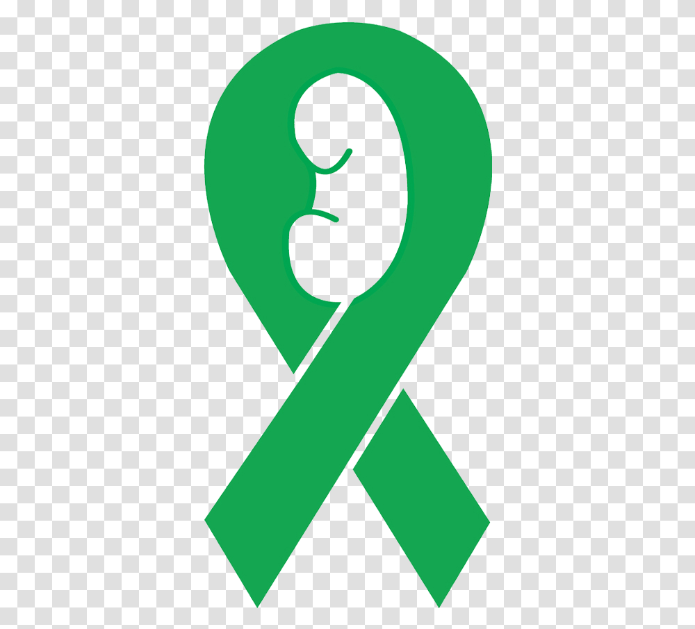 Green Ribbon Kidney Disease, Number, Alphabet Transparent Png