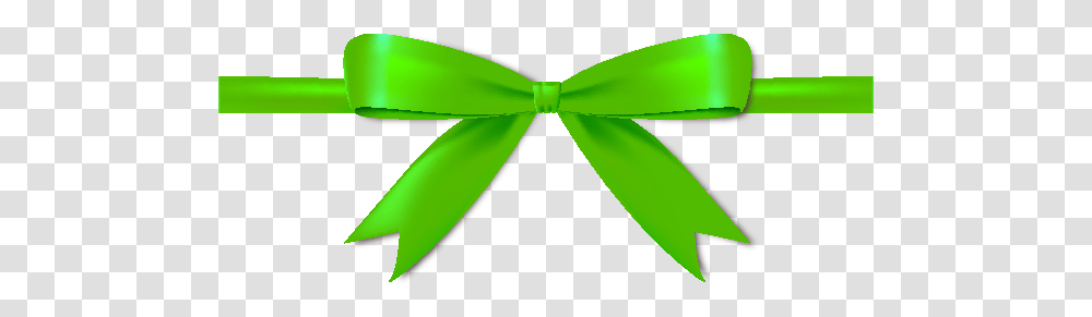 Green Ribbon With Bow Green Bow Ribbon, Tie, Accessories, Accessory, Necktie Transparent Png