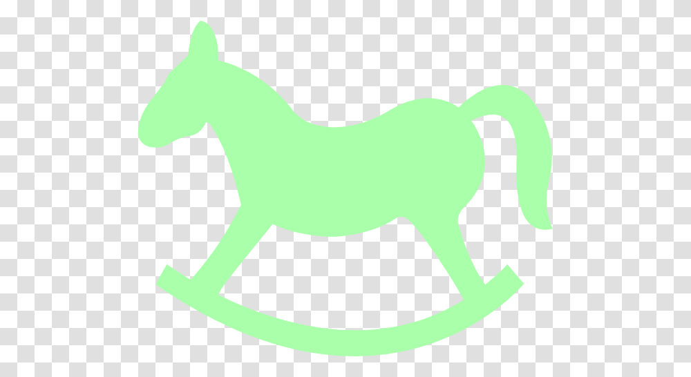 Green Rocking Horse Clip Art, Label, Mammal, Animal Transparent Png