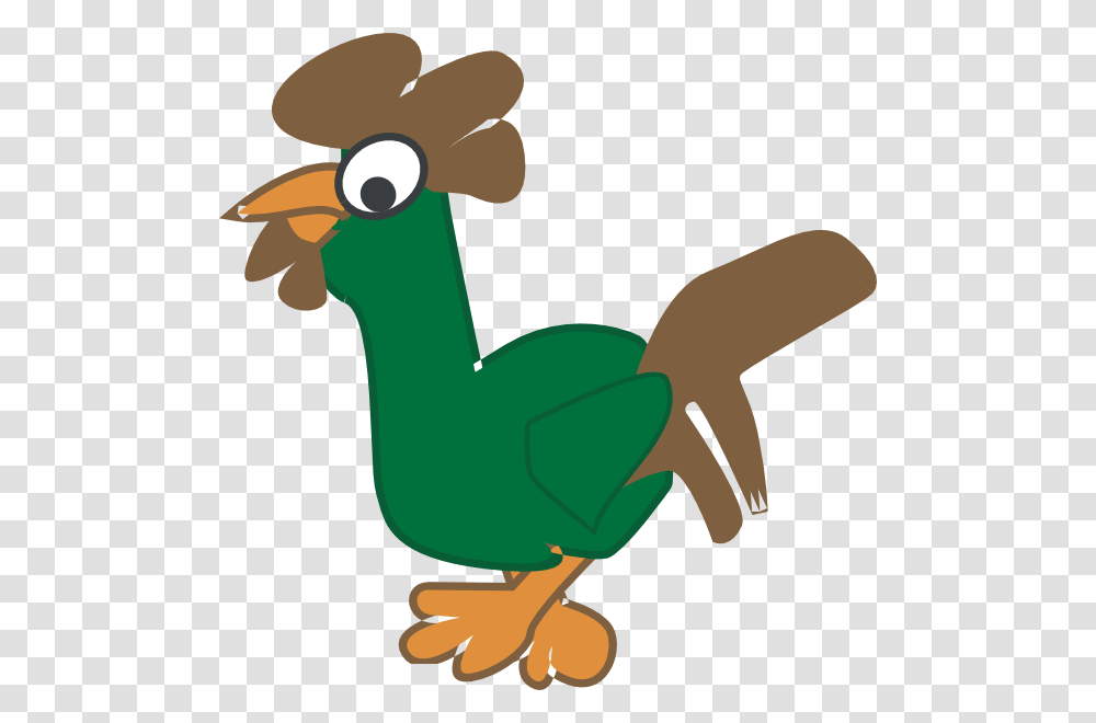 Green Rooster Clip Art, Animal, Bird, Dodo, Fowl Transparent Png