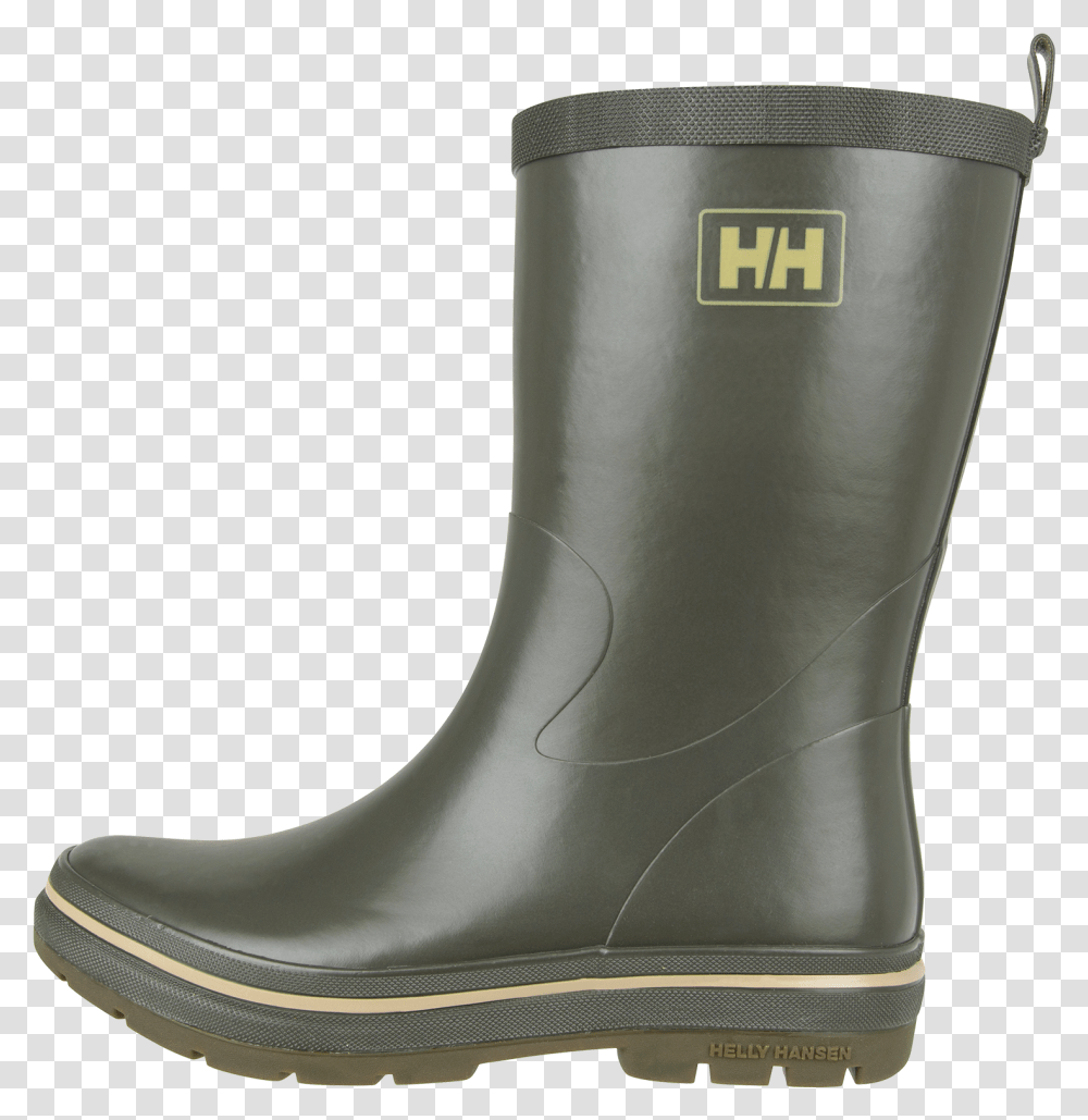 Green Rubber Boots Helly Hansen, Apparel, Footwear, Shoe Transparent Png