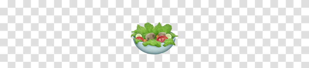 Green Salad Emoji On Emojipedia, Plant, Potted Plant, Vase, Jar Transparent Png