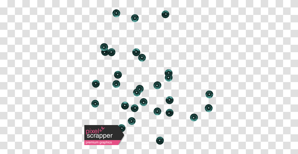 Green Sequin Scatter Graphic Circle, Bubble, Animal, Sea Life Transparent Png