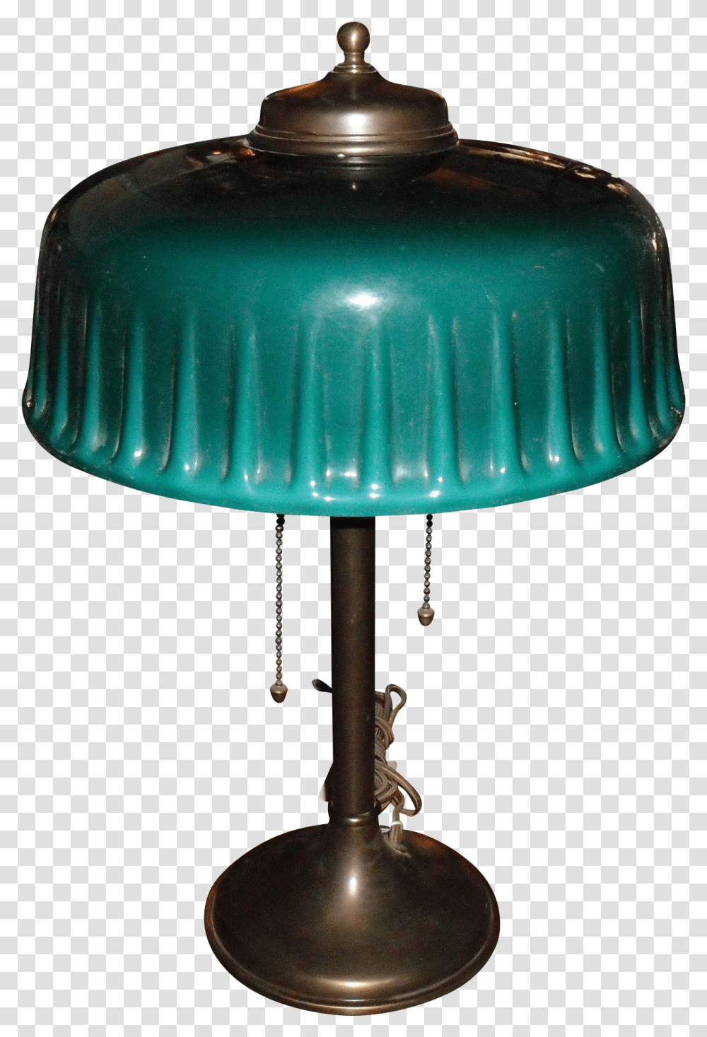Green Lamp Table, Why Do Bankers Lamps Have Green Shades