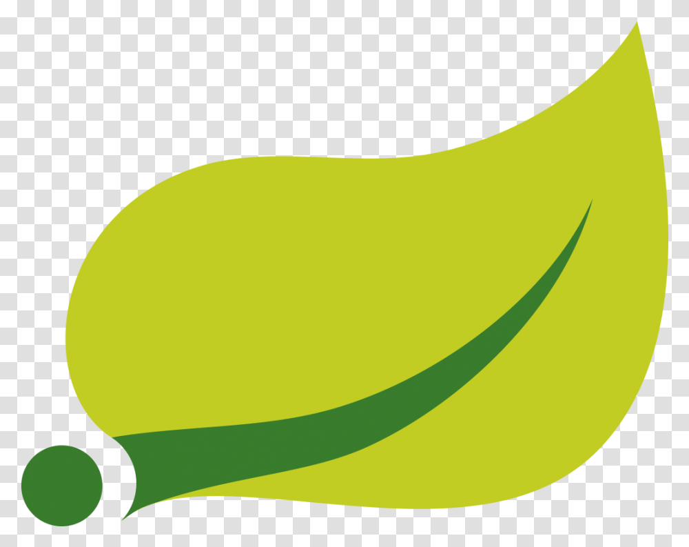 Green Sheet Logo Logo Brands For Free Hd 3d Spring Framework Icon, Plant, Banana, Fruit, Food Transparent Png