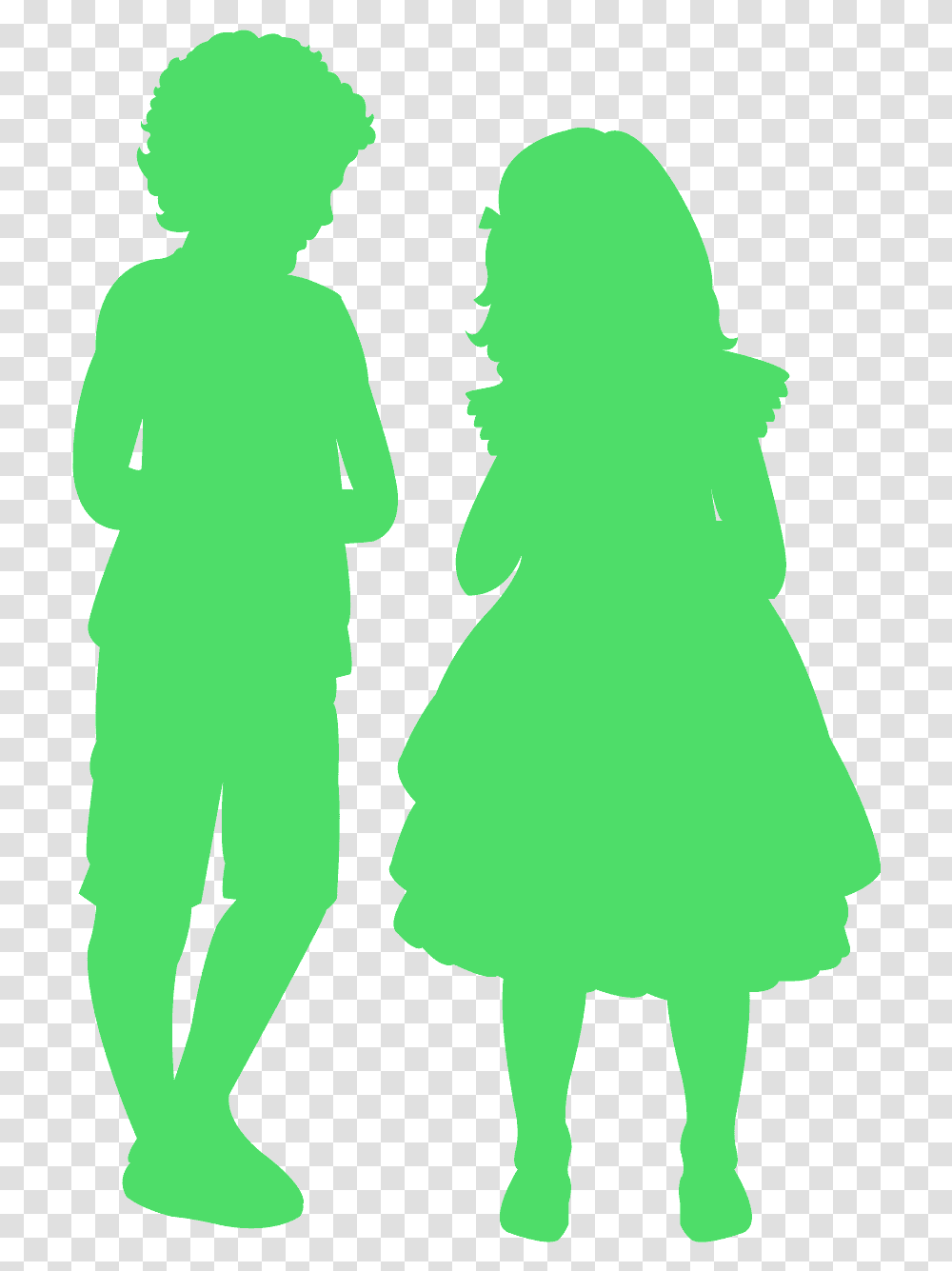 Green Silhouette Boy, Person, People, Hand Transparent Png