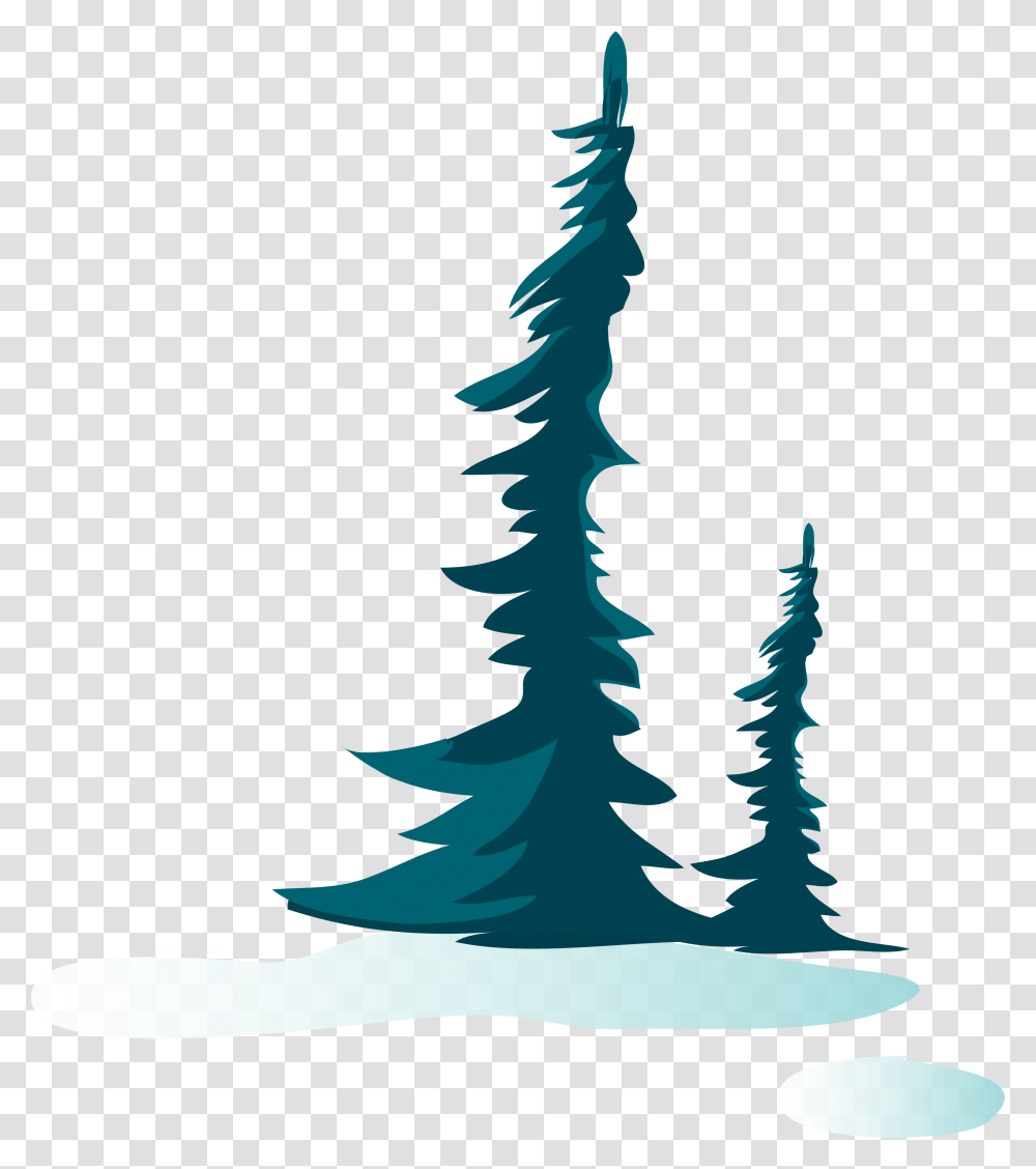 Green Simple Trees Download Christmas Tree, Plant, Pine, Fir, Abies Transparent Png
