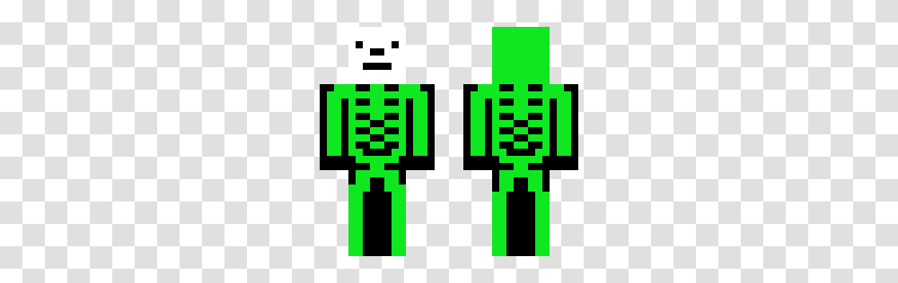 Green Skull Trooper Minecraft Skin, Electronics, Computer Transparent Png
