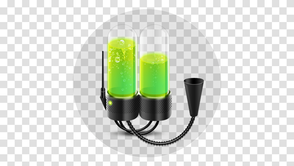 Green Slime Cylinder, Light, Lighting, LED, Pill Transparent Png