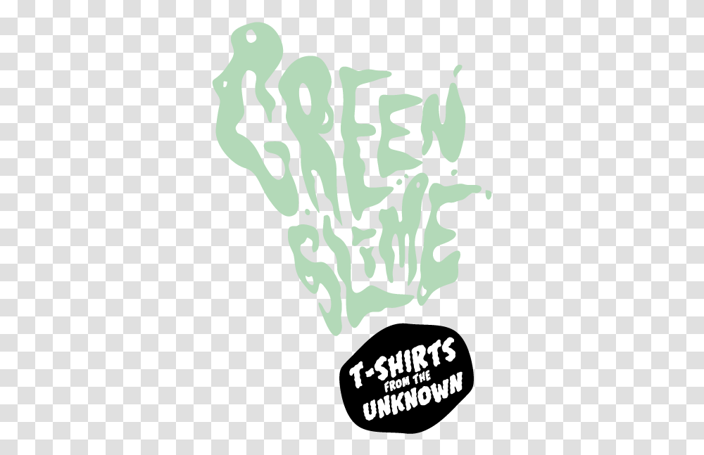 Green Slime Poster, Advertisement, Stencil Transparent Png
