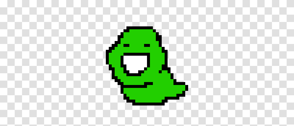 Green Slimer Pixel Art Maker, First Aid, Pac Man Transparent Png