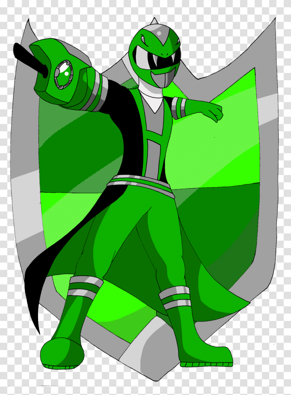 Green Slytherin Ranger, Helmet, Apparel, Person Transparent Png