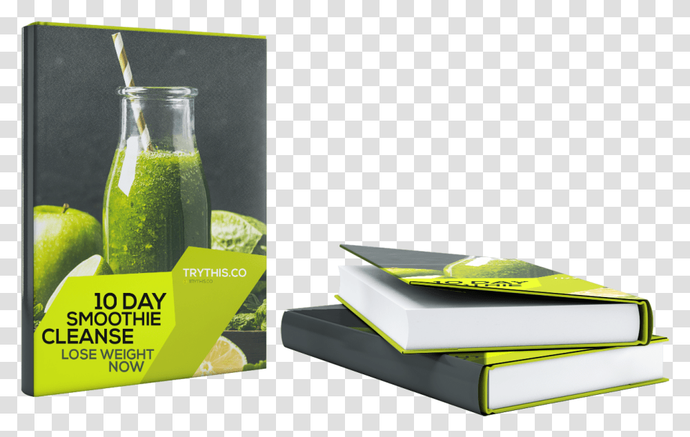 Green Smoothie Health Shake, Book, Juice, Beverage, Drink Transparent Png