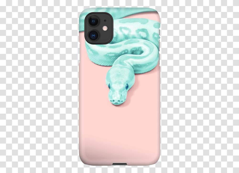 Green Snake Case Iphone Blue And Pink Snake, Apparel, Animal, Hat Transparent Png