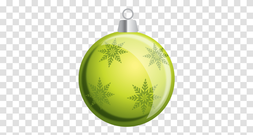 Green Snowflakes Bauble & Svg Vector File Baubles, Ornament, Bowl, Bottle, Tree Transparent Png