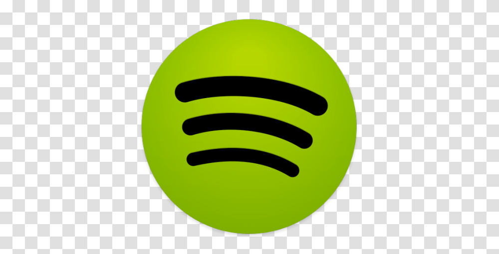 Green Spotify Icon Image, Tennis Ball, Sport, Sports, Logo Transparent Png