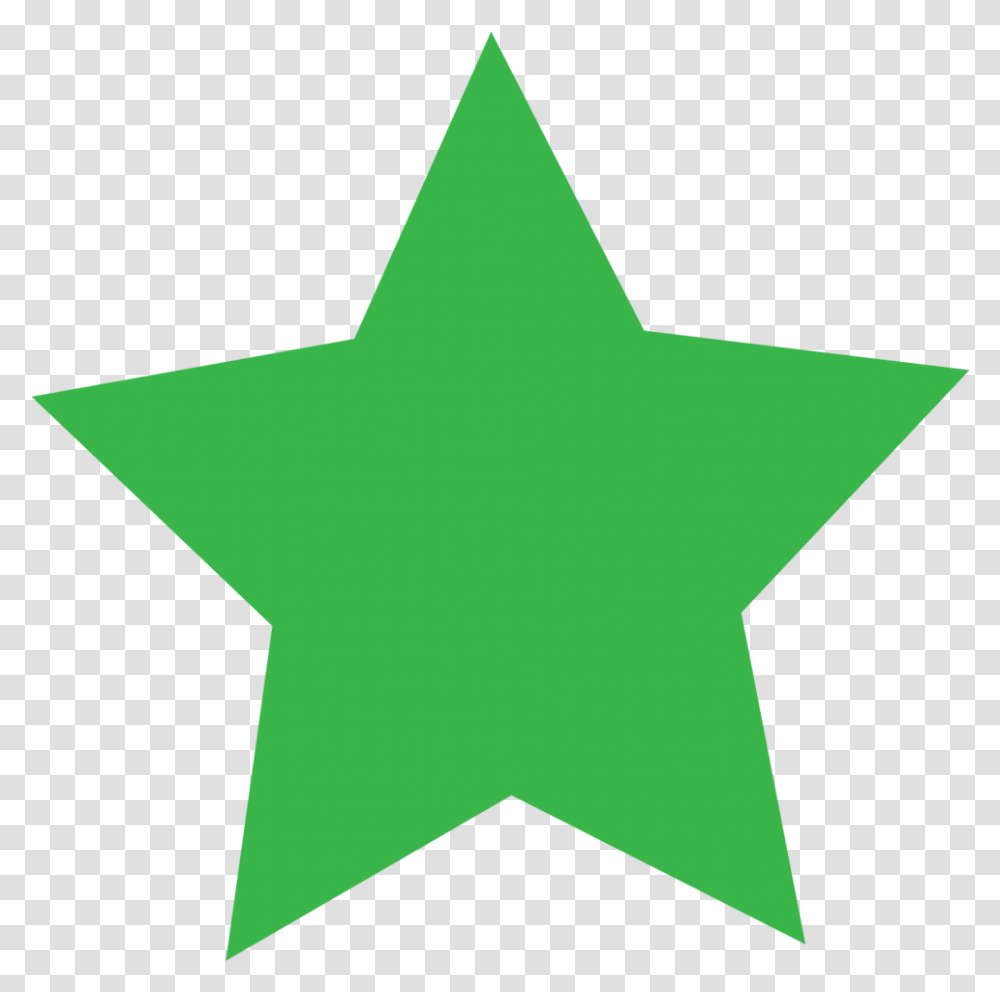 Green Star Icon Clipart Download Star, Star Symbol, Cross Transparent Png