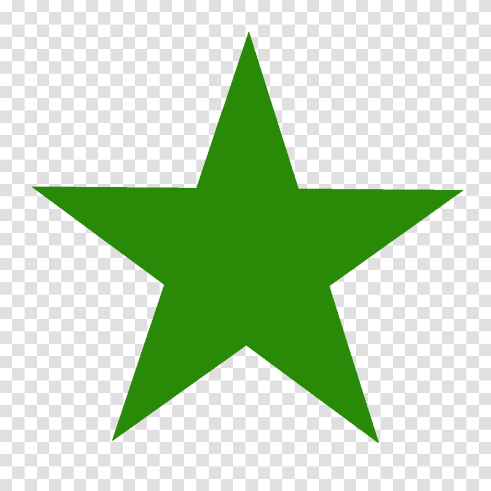 Green Star Image Black Star David Bowie, Symbol, Star Symbol, Cross Transparent Png