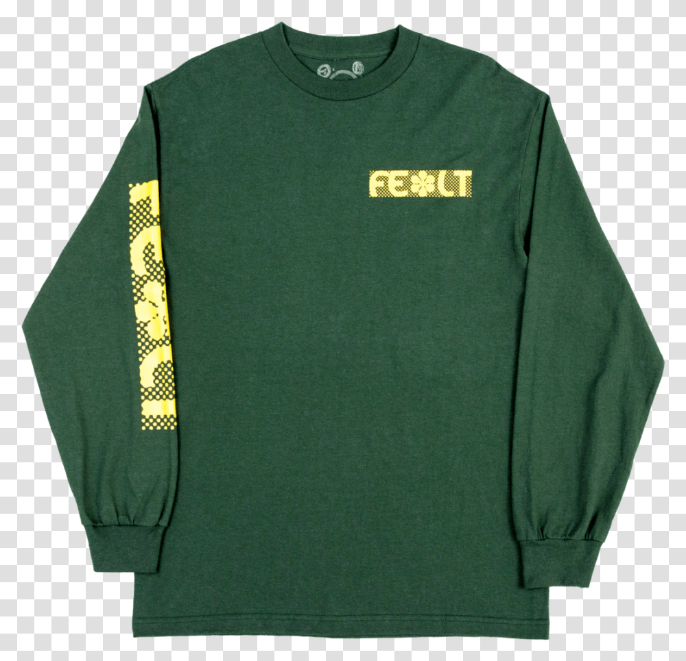Green Starbound Logo Longsleeve Shirt Sweater, Clothing, Apparel, Long Sleeve, Sweatshirt Transparent Png