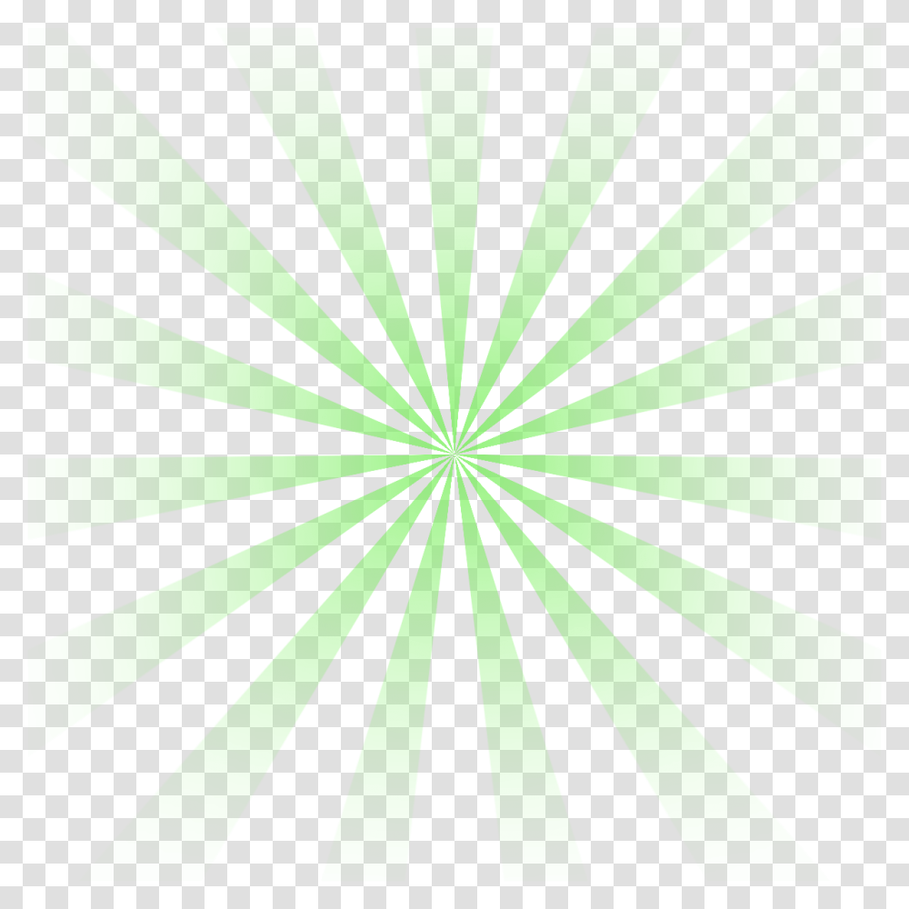Green Starburst Starburst, Pattern, Ornament, Light, Fractal Transparent Png