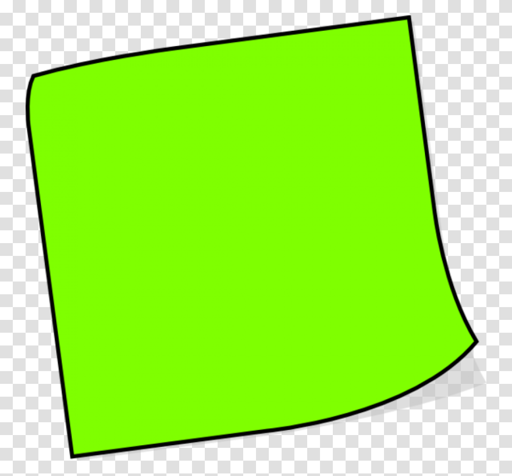 Green Sticky Notes Image Clipart Post It Notes, Cushion Transparent Png