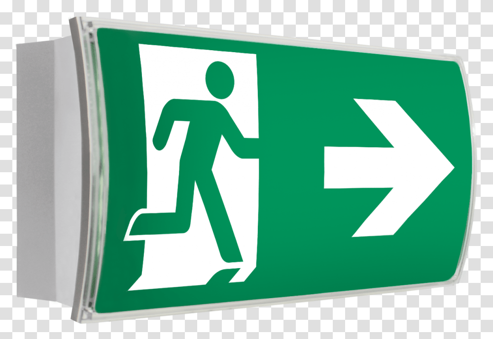 Green Street Sign Emergency Exit Right Sign, First Aid, Road Sign, Recycling Symbol Transparent Png