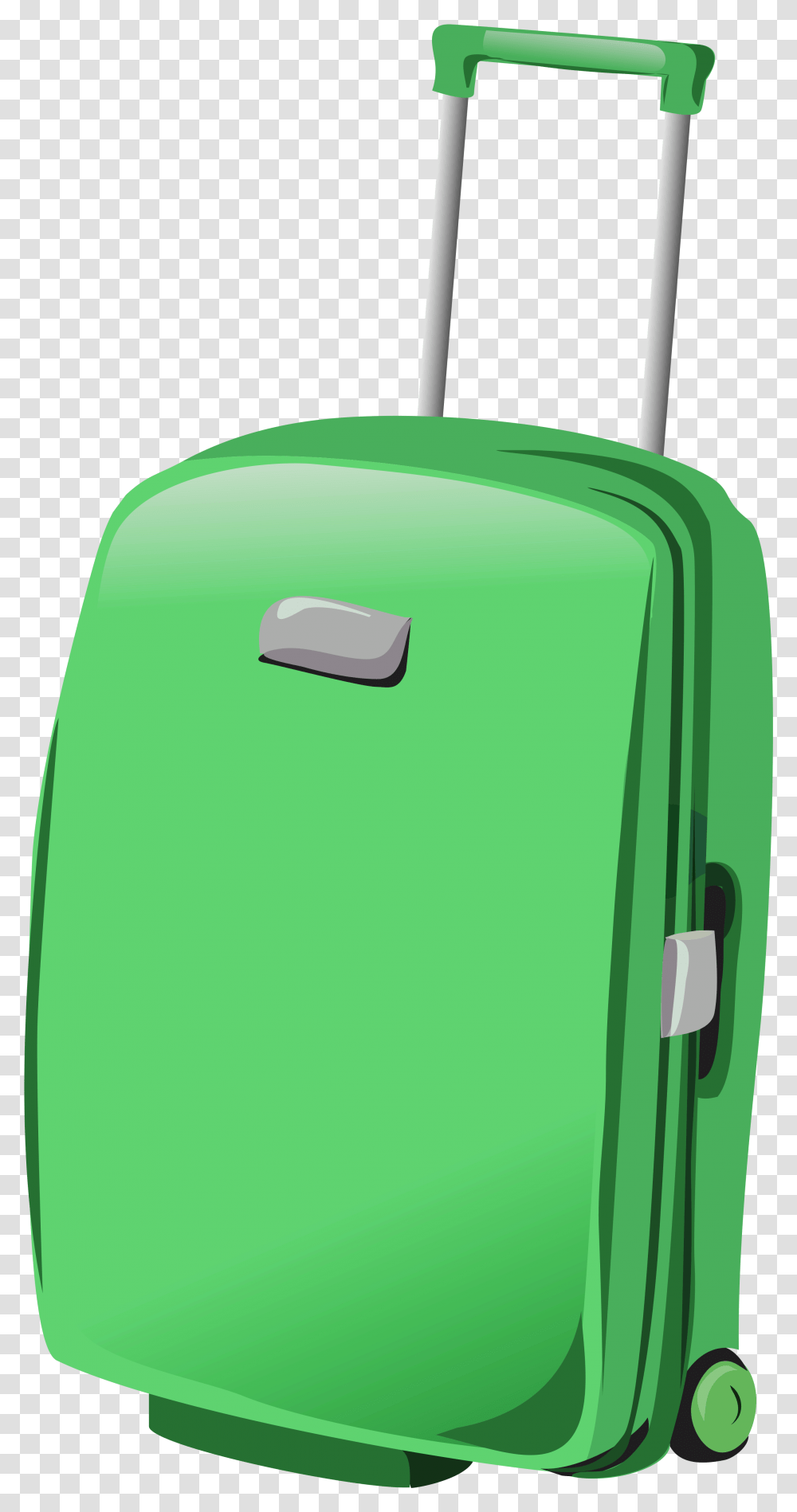 Green Suitcase Clipart Gallery Background Luggage Transparent Png